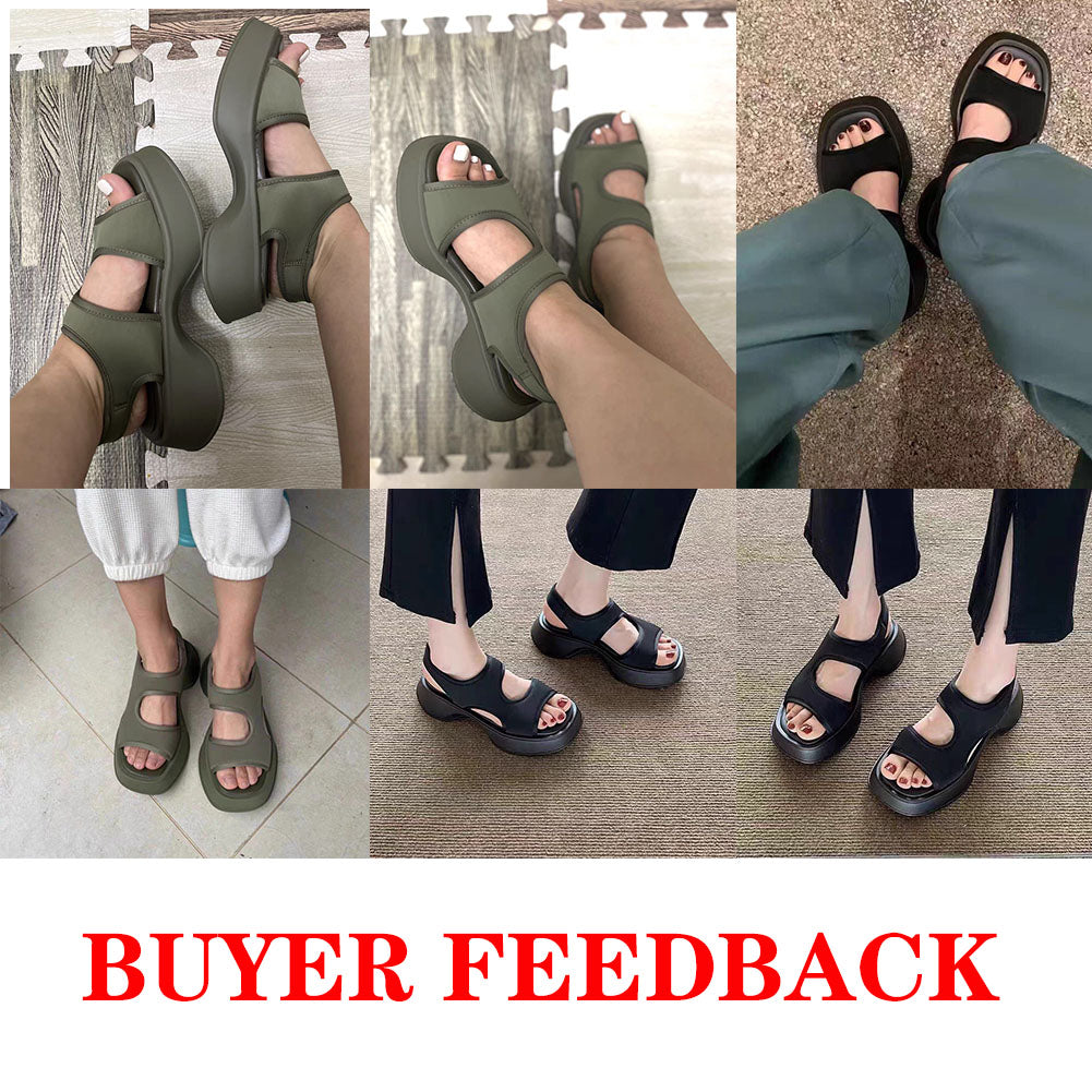 New Casual Women Wedges Platform Shoes