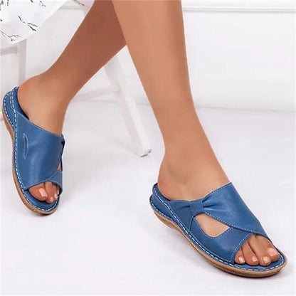 Women Casual Summer Daily Comfy Slip On Sandals