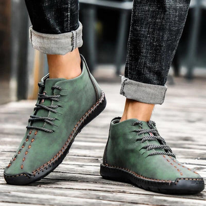 Men Trend Wear-resistant Leather Shoes