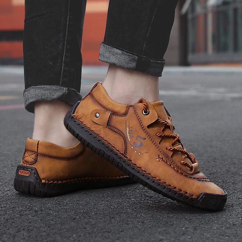 Brave Shoes™ -Men Casual Handmade Outdoor Leather Shoes