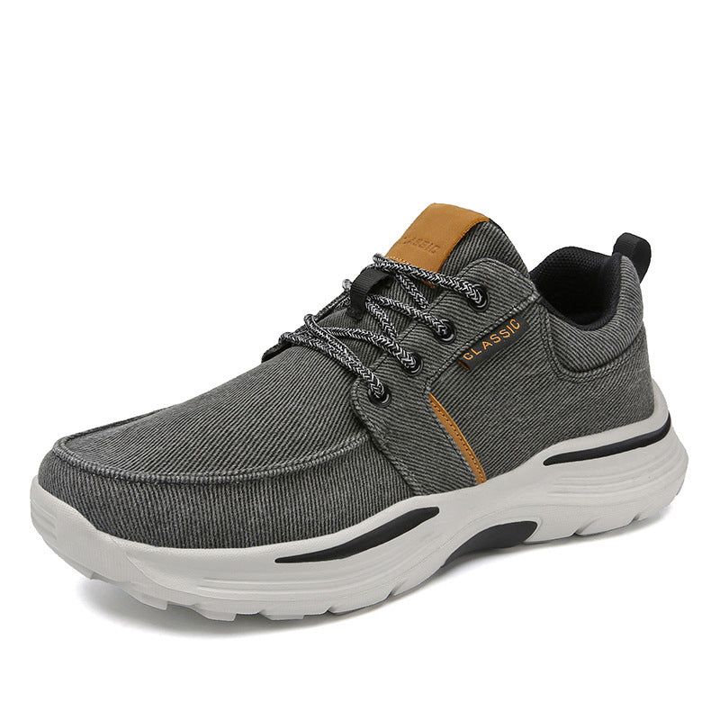 Men's Canvas Lightweight Comfortable Walking Shoes