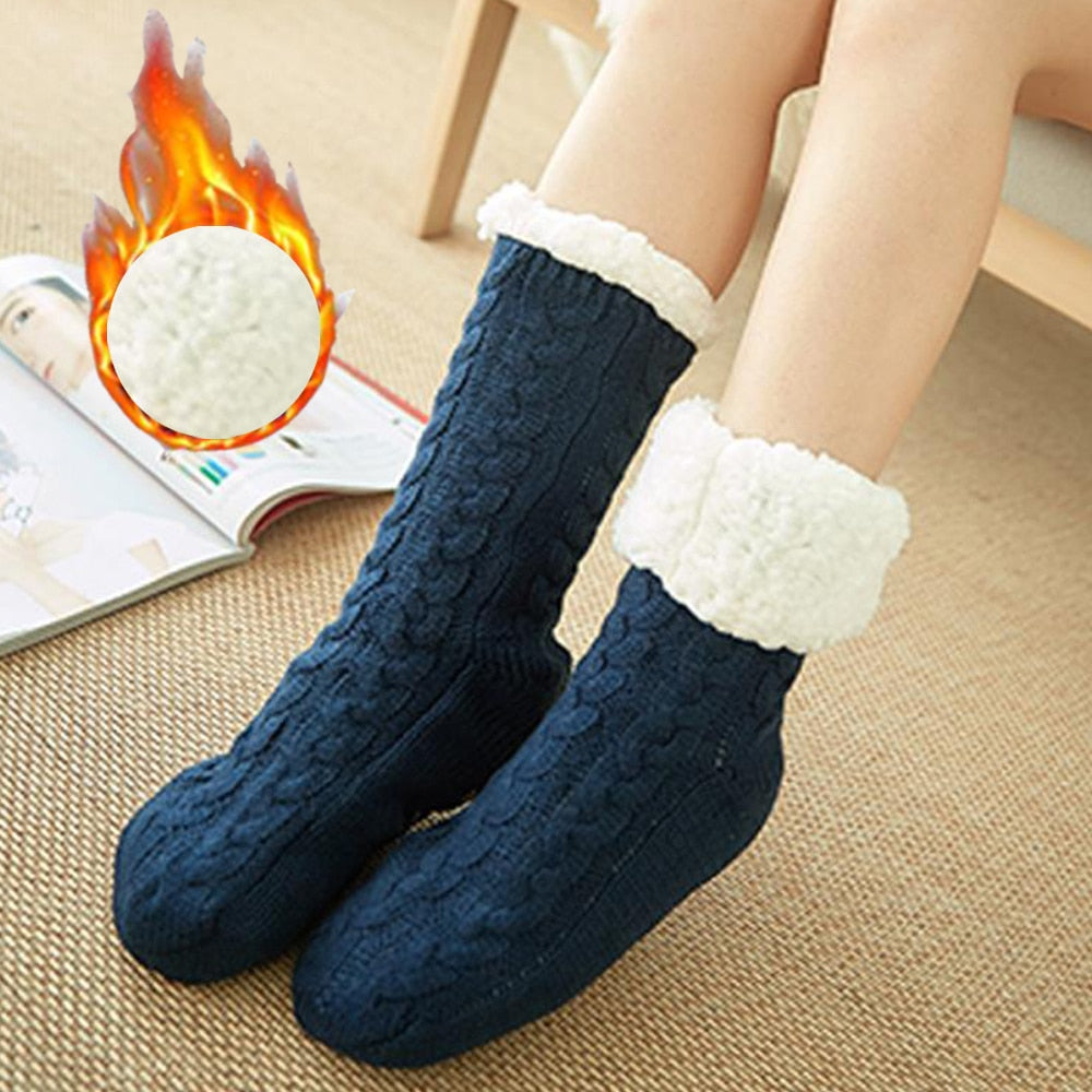 Women Winter Warm Soft Cotton Sock