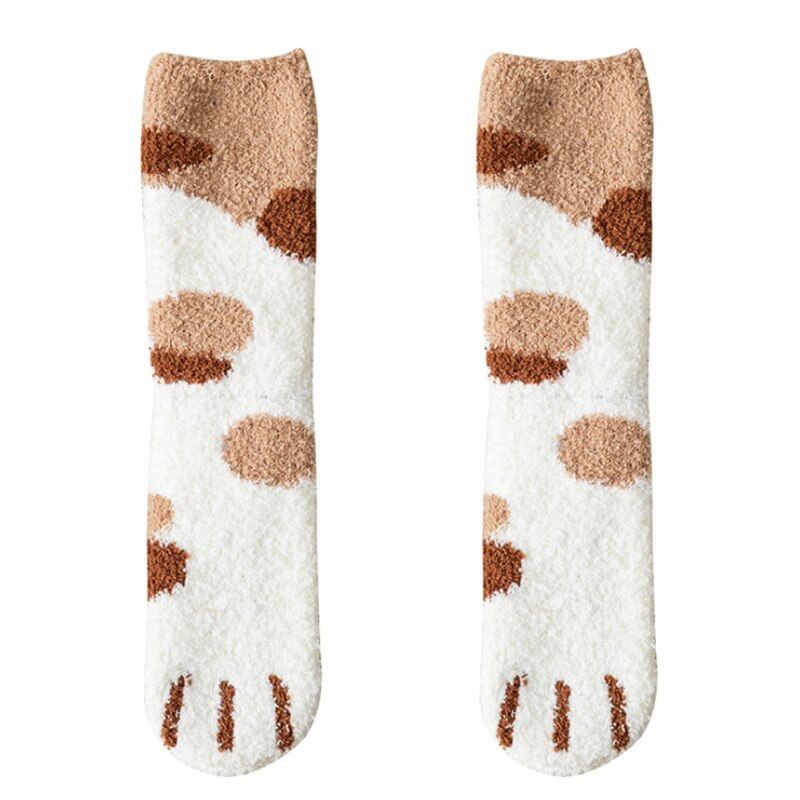 Cat Claws Thick Cute Socks