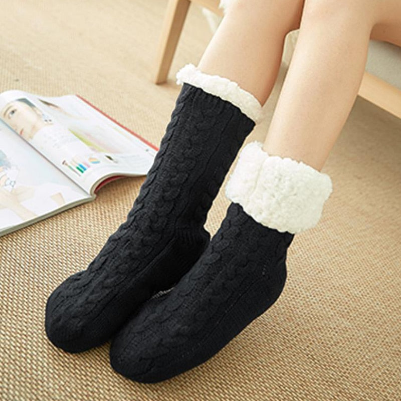 Women Winter Warm Soft Cotton Sock