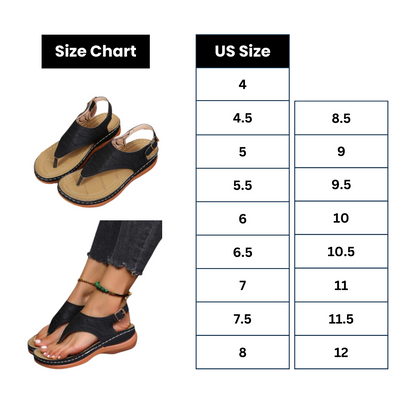 GoBunions™-Low-Wedge Orthopedic Sandals