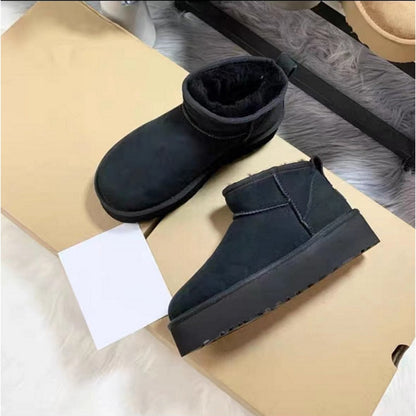 Winter Fur Warm Ankle Snow Boots