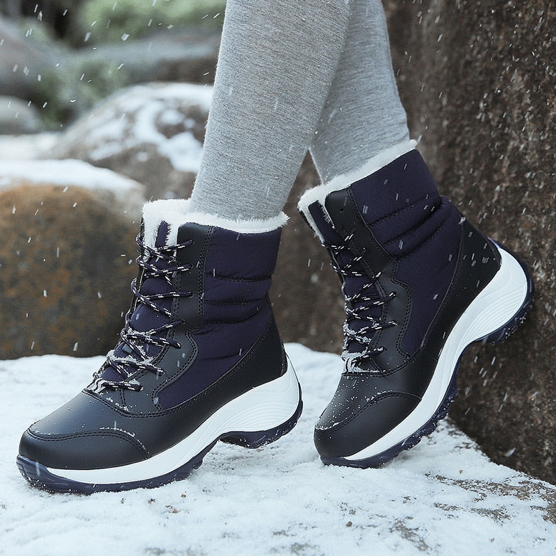 Snow Boots Plush Warm Ankle Boots