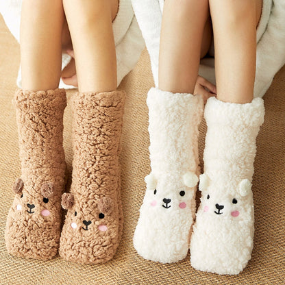 Kawaii Bear Home Floor Room Socks