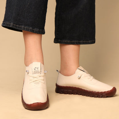 Loafers Lace Up Casual Vulcanized Shoes