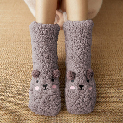 Kawaii Bear Home Floor Room Socks