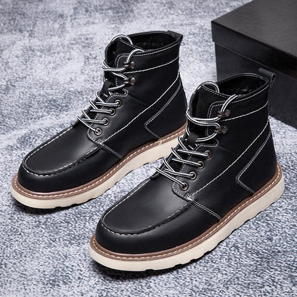 Brave Shoes™ Mens Boots  Casual Boots For Men Waterproof Chukka Boots Mens