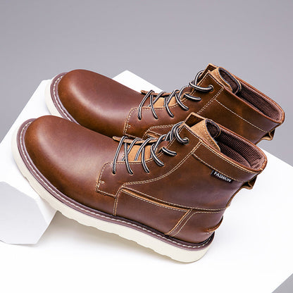 Brave Shoes™ Mens Boots  Casual Boots For Men Waterproof Chukka Boots Mens