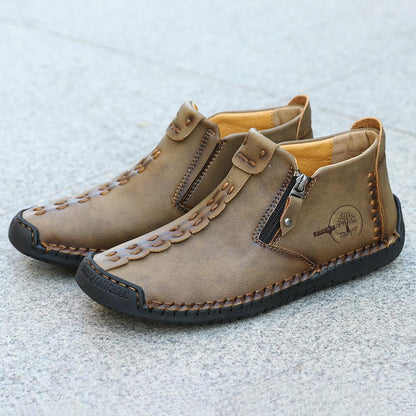 Brave Shoes™—Men Casual Handmade British Style Leather Shoes