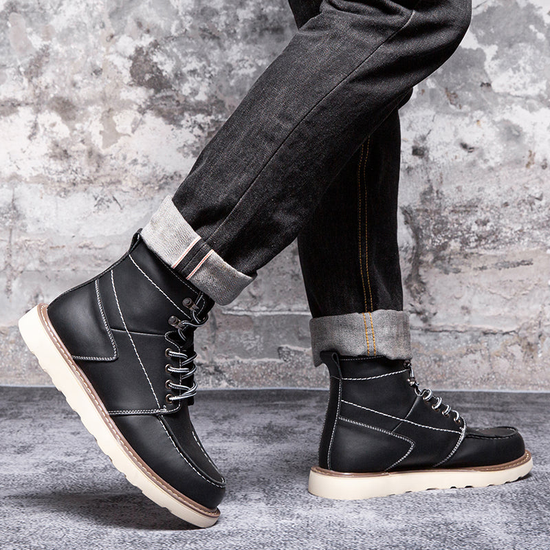 Brave Shoes™ Mens Boots  Casual Boots For Men Waterproof Chukka Boots Mens