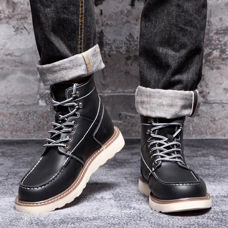 Brave Shoes™ Mens Boots  Casual Boots For Men Waterproof Chukka Boots Mens