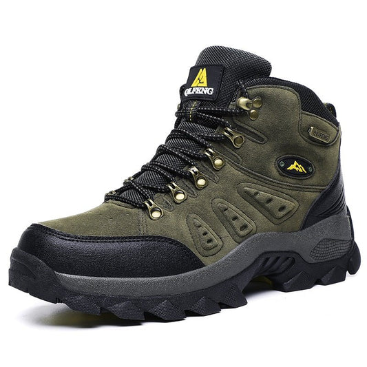 Montana Mountains Men's Hiking Boots - Green