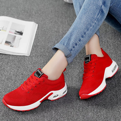 Ortho Cushion Go-Running Shoes - Red