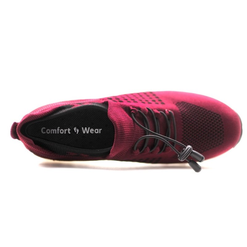 Ortho Stretch Cushion Shoes - Red