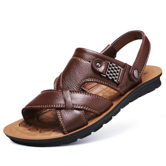 Falk Leather Roman Sandals