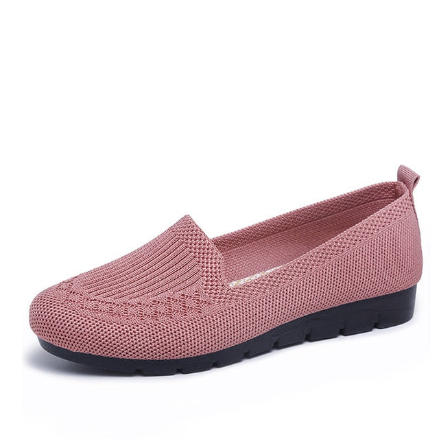 Women Orthopedic Breathable Flat Shoes